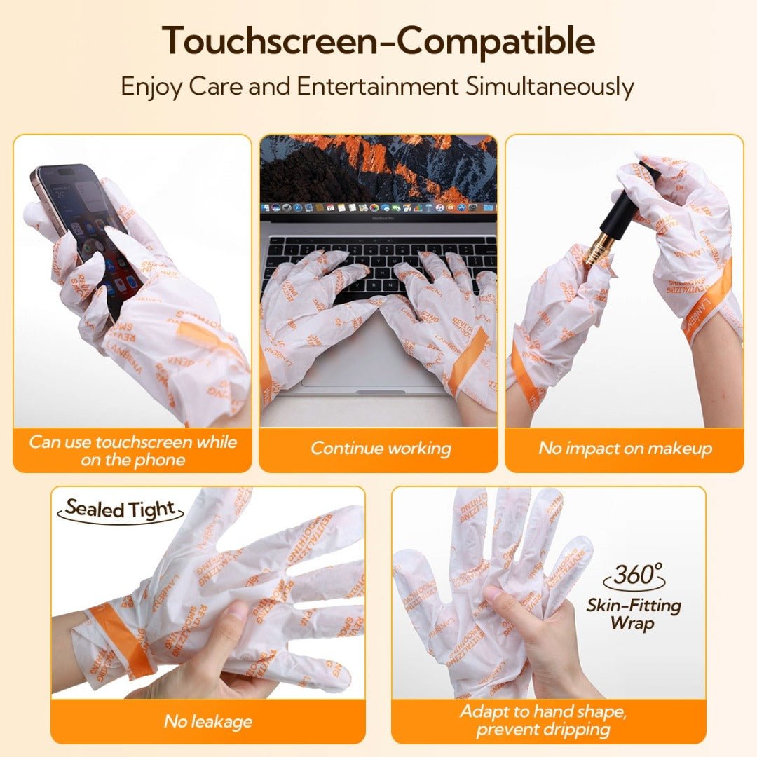 LANBENA Vitamin C Hand Mask – Intensive Care for Dry & Rough Hands - Maskory