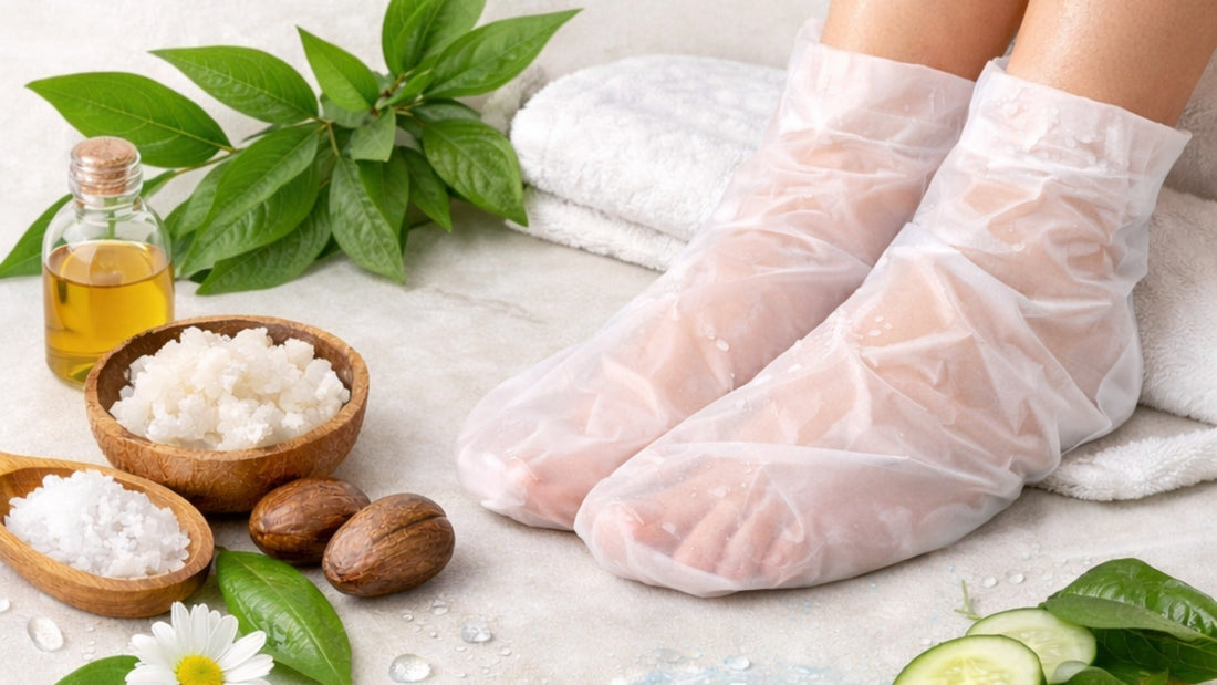 How to Repair Dry Feet: Choosing the Right Moisturizing Foot Mask Socks - Maskory