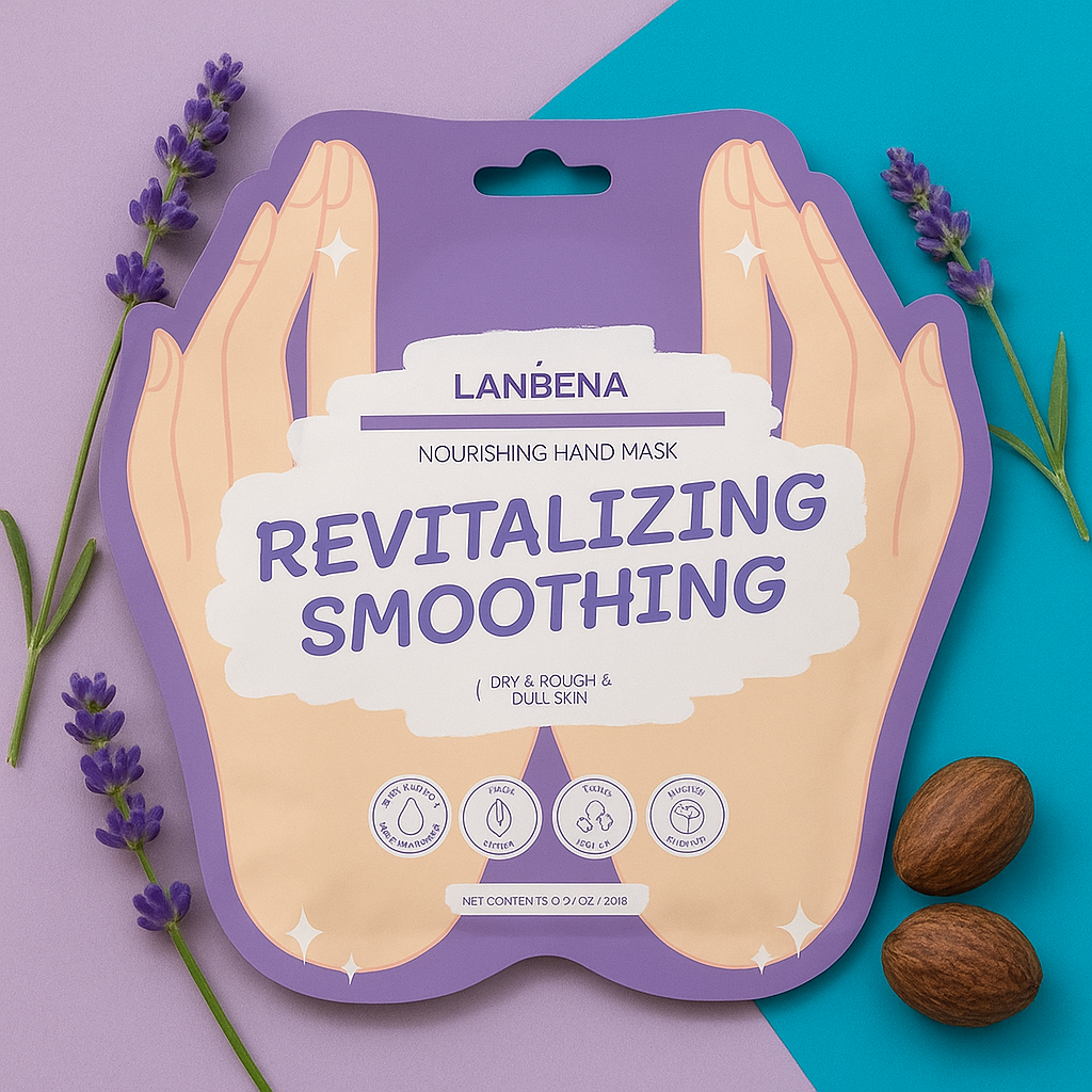 LANBENA Nourishing Hand Mask – Brightening & Deep Repair for Soft, Renewed Hands