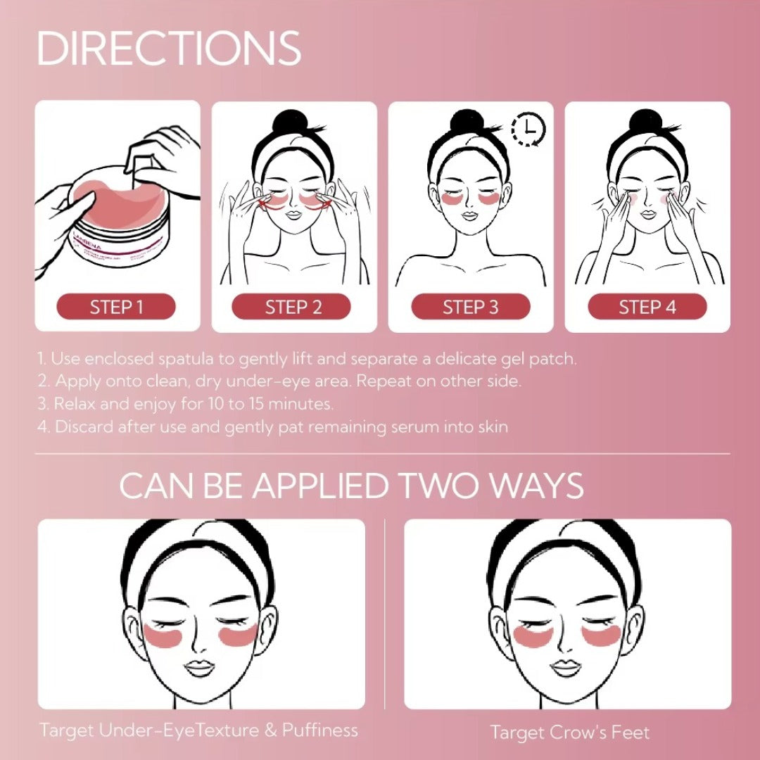 LANBENA Peptides Hydra-Gel Eye Patches