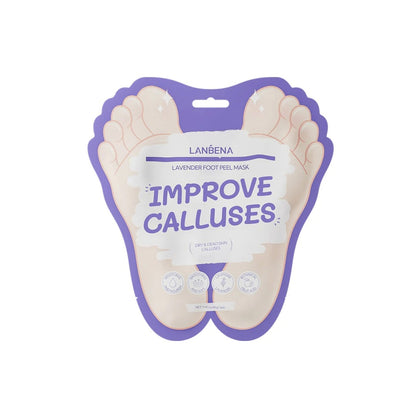 LANBENA Lavender Foot Peel Mask – Exfoliation & Calming Care for Smooth, Refreshed Feet