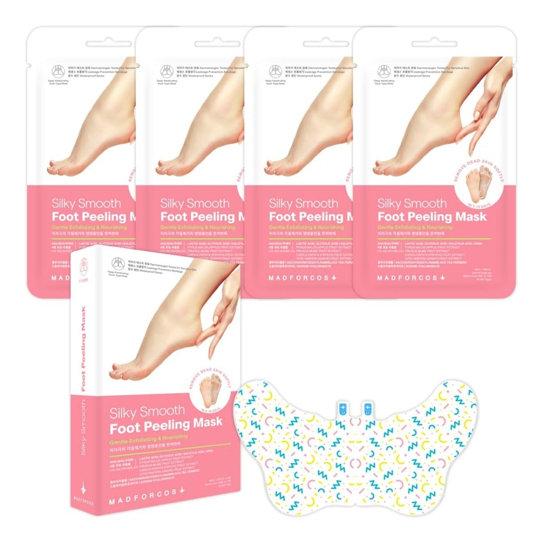 Madforcos Silky Smooth Foot Peeling Mask – Gentle Exfoliation for Baby-Soft Feet