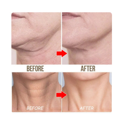 PIBAMY Gold Tightens Neck Mask – Anti-Aging Neck Mask for Firming, Tightening & Wrinkle Care