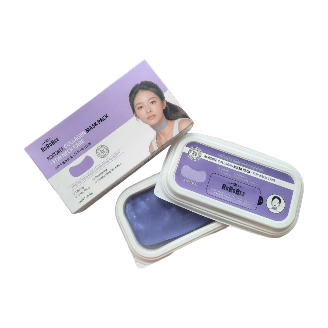 ROROBEE Collagen Neck Patch Jelly Mask – Firming & Brightening Care