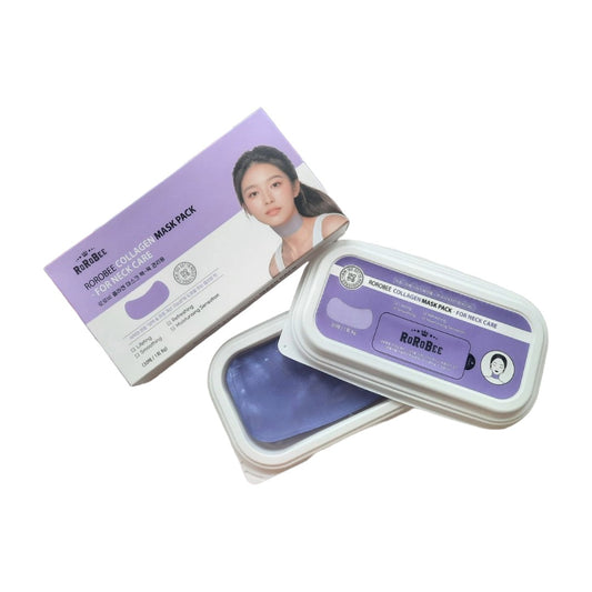 ROROBEE Collagen Neck Patch Jelly Mask – Firming & Brightening Care