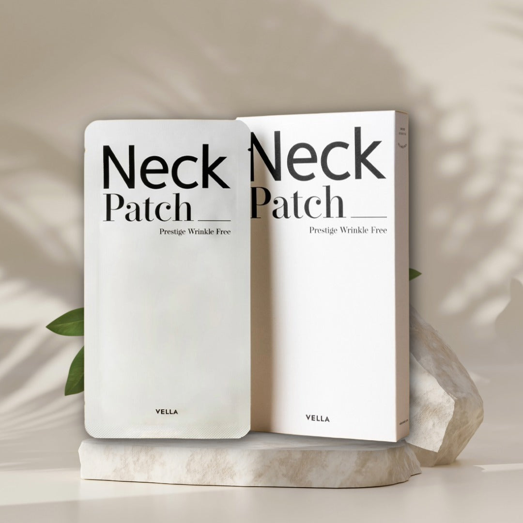 Vella Neck Patch Prestige Wrinkle Free – Hydrogel Neck Mask for Firming, Anti-Aging & Wrinkle Reduction