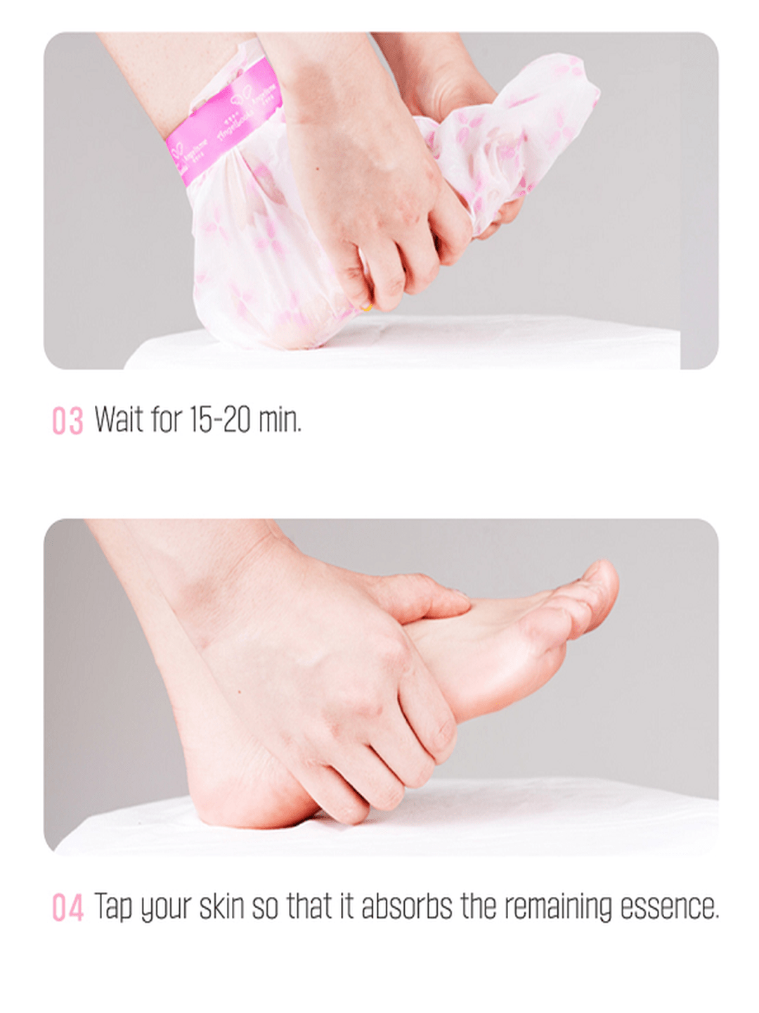 Angellooka Heating Foot Pack – Self - Warming Moisturizing Foot Mask - Maskory