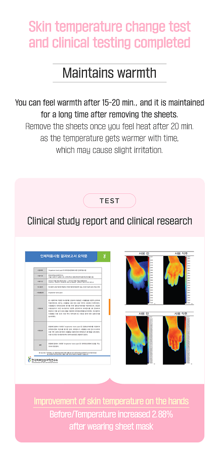 Angellooka Heating Hand Pack – Self - Warming Moisturizing Hand Mask - Maskory
