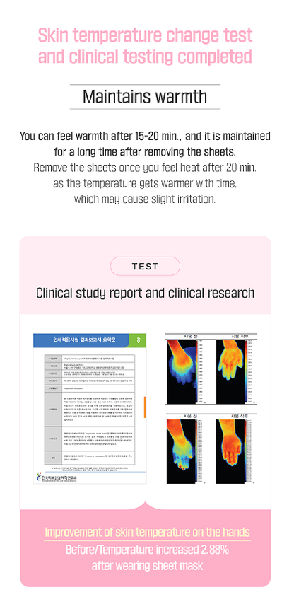Angellooka Heating Hand Pack – Self - Warming Moisturizing Hand Mask - Maskory