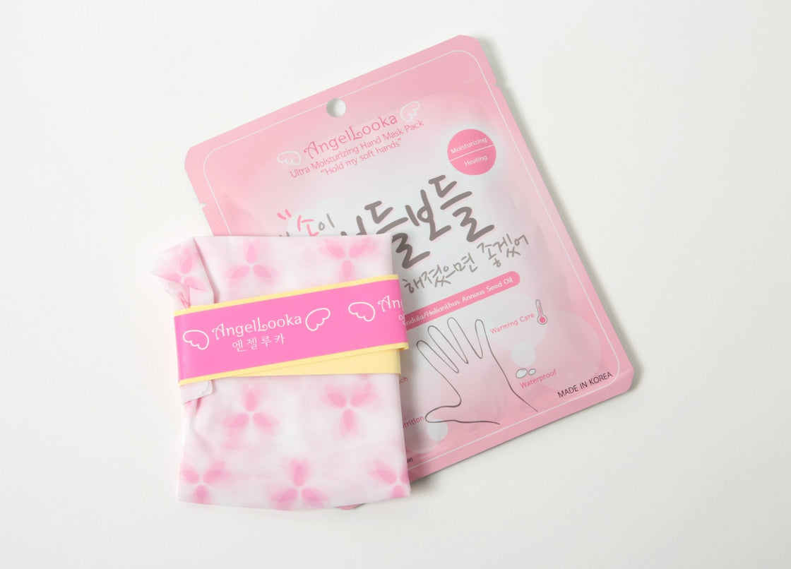 Angellooka Heating Hand Pack – Self - Warming Moisturizing Hand Mask - Maskory