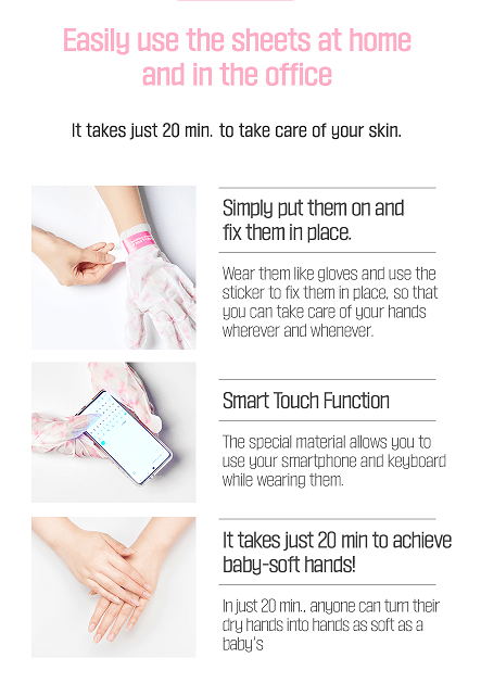 Angellooka Heating Hand Pack – Self - Warming Moisturizing Hand Mask - Maskory