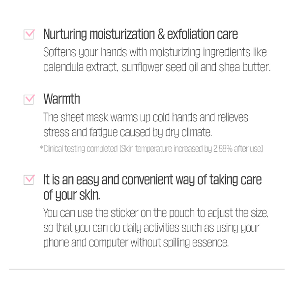 Angellooka Heating Hand Pack – Self - Warming Moisturizing Hand Mask - Maskory