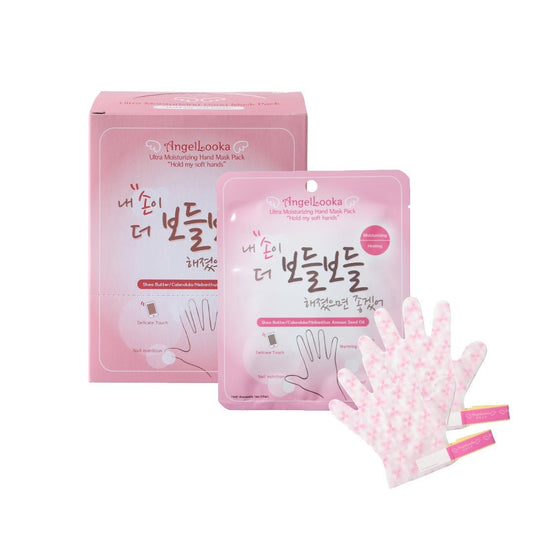 Angellooka Heating Hand Pack – Self - Warming Moisturizing Hand Mask - Maskory