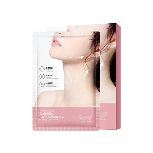 HUNMUI Goat Milk Neck Mask – Moisturizing, Firming & Anti - Aging - Maskory