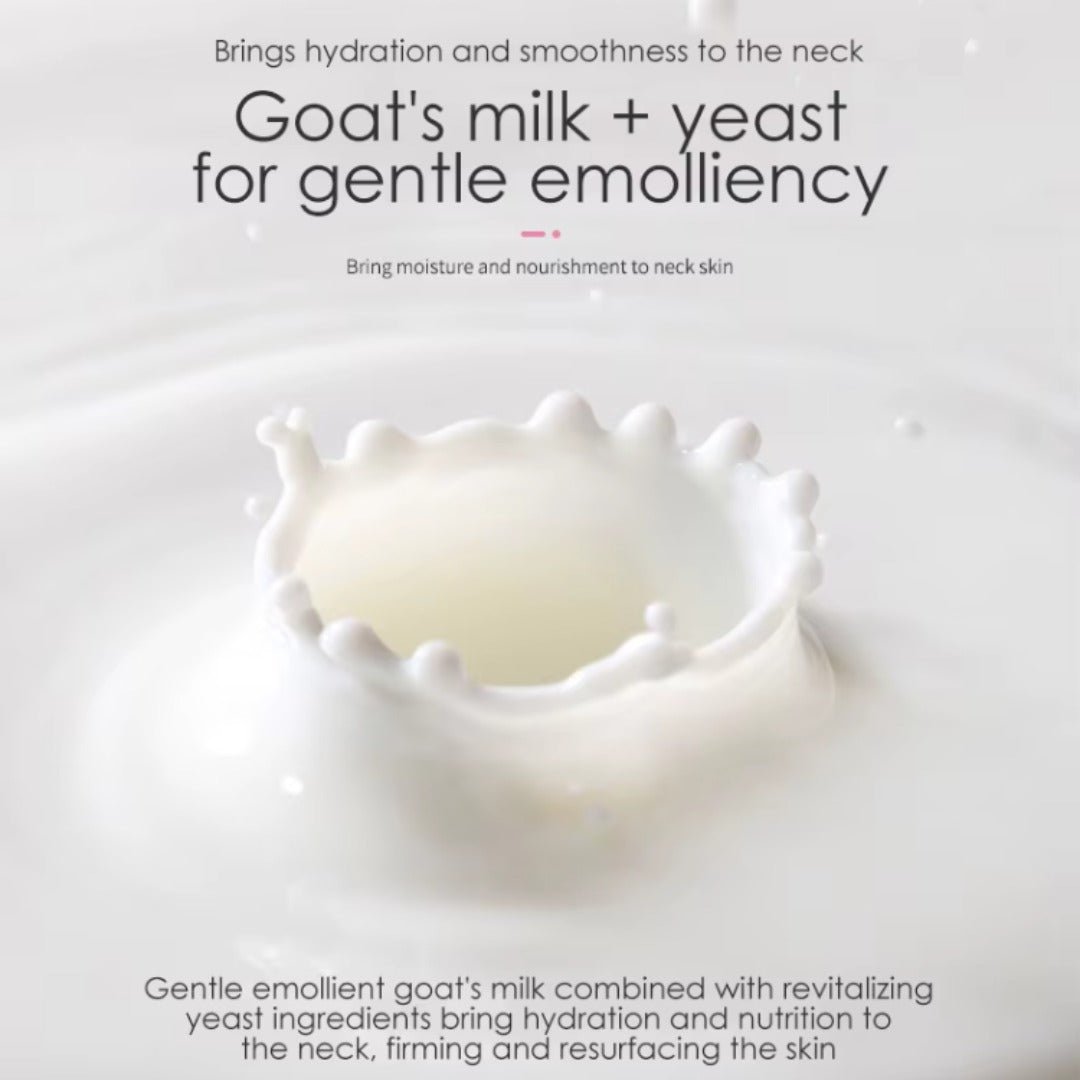 HUNMUI Goat Milk Neck Mask – Moisturizing, Firming & Anti - Aging - Maskory