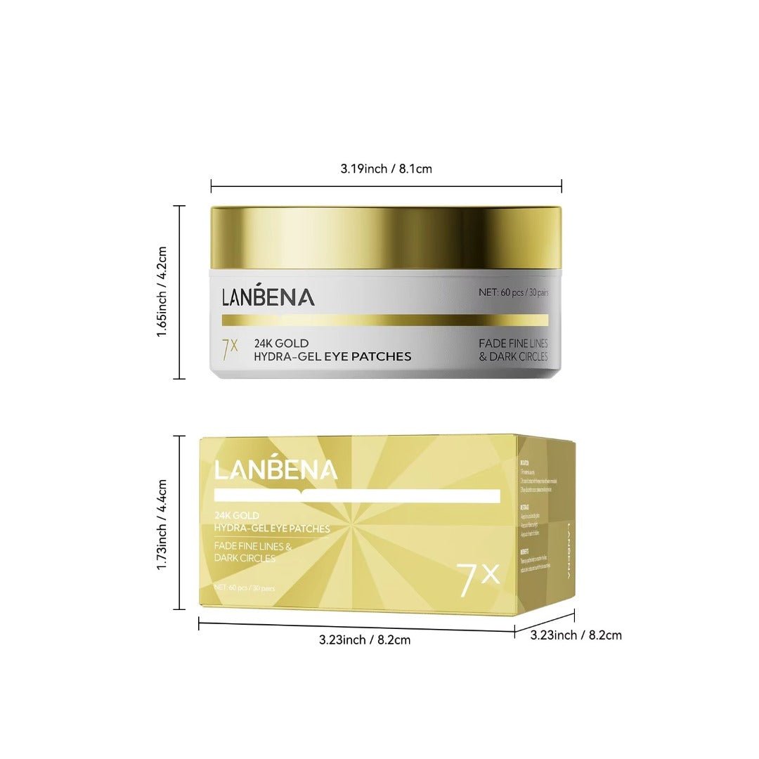 Lanbena 24 Gold Hydra - Gel Eye Patches - Maskory