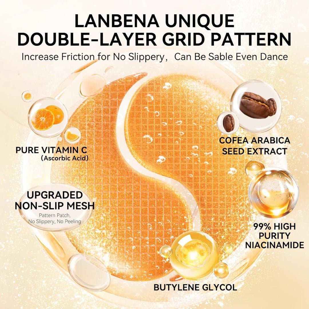 LANBENA Antioxidant Vitamin C Hydra - Gel Eye Patches - Maskory