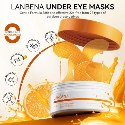 LANBENA Antioxidant Vitamin C Hydra - Gel Eye Patches - Maskory
