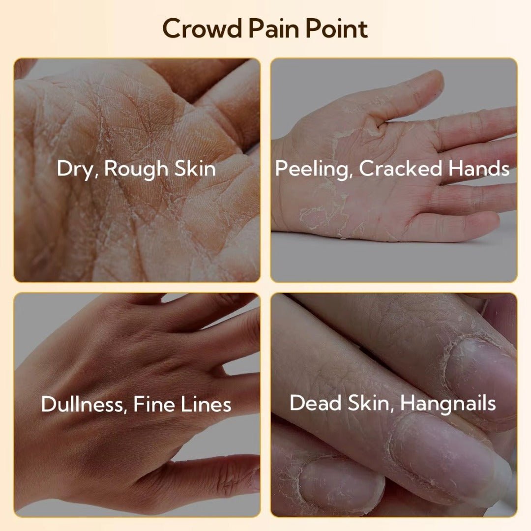 LANBENA Hyaluronic Acid Hand Mask – Deep Hydration & Soothing Care for Soft, Plumped Hands - Maskory