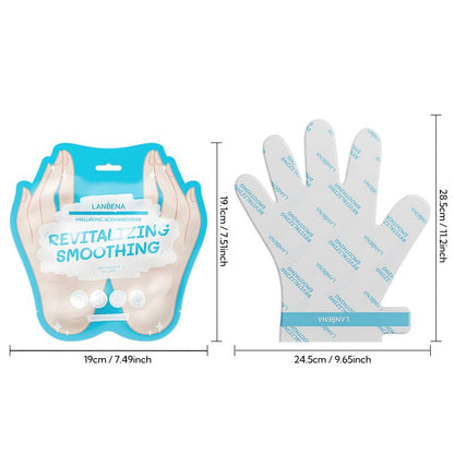 LANBENA Hyaluronic Acid Hand Mask – Deep Hydration & Soothing Care for Soft, Plumped Hands - Maskory