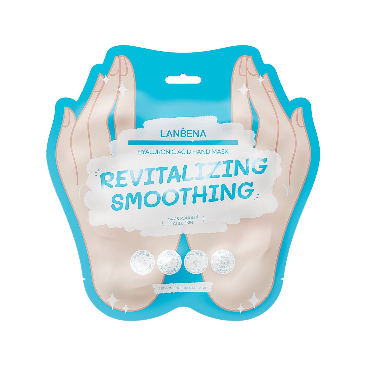 LANBENA Hyaluronic Acid Hand Mask – Deep Hydration & Soothing Care for Soft, Plumped Hands - Maskory