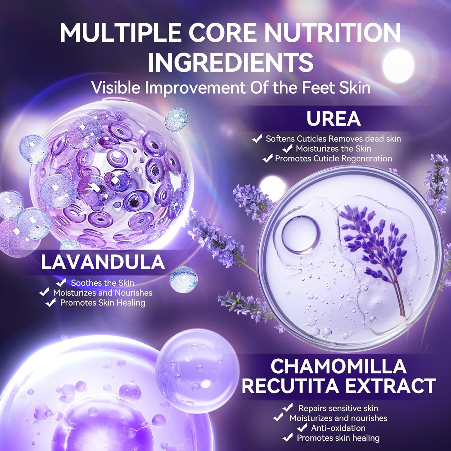 LANBENA Lavender Foot Peel Mask – Exfoliation & Calming Care for Smooth, Refreshed Feet - Maskory