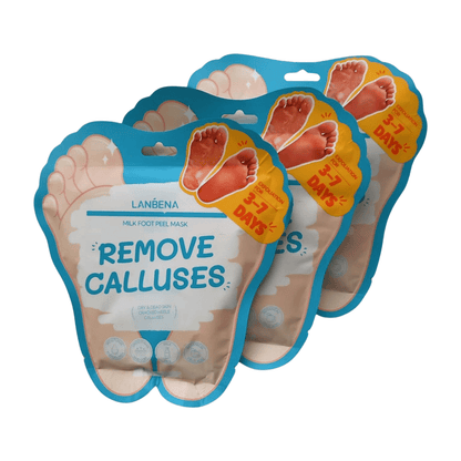 LANBENA Milk Foot Peel Mask – Gentle Peeling & Deep Nourishment for Smooth, Soft Feet - Maskory