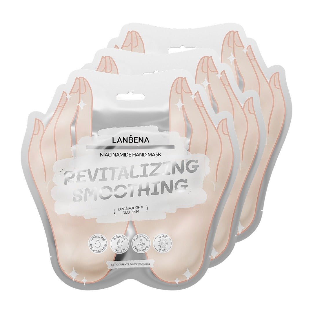 LANBENA Niacinamide Hand Mask – Deep Hydration & Brightening for Smooth, Radiant Hands - Maskory