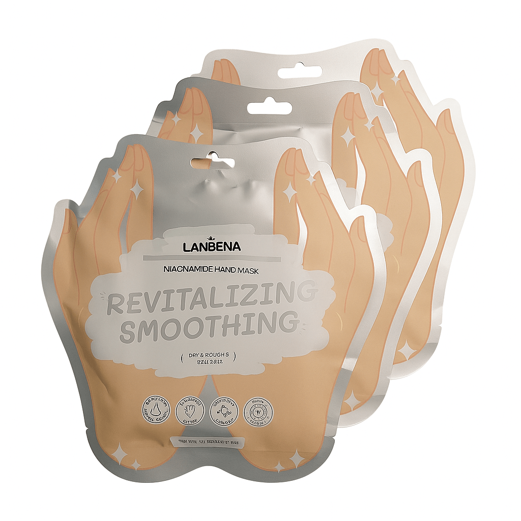 LANBENA Niacinamide Hand Mask – Deep Hydration & Brightening for Smooth, Radiant Hands - Maskory