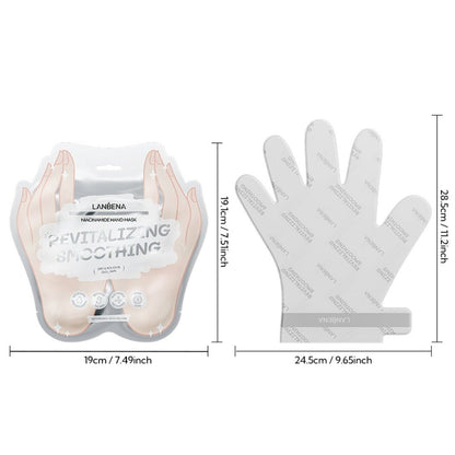 LANBENA Niacinamide Hand Mask – Deep Hydration & Brightening for Smooth, Radiant Hands - Maskory