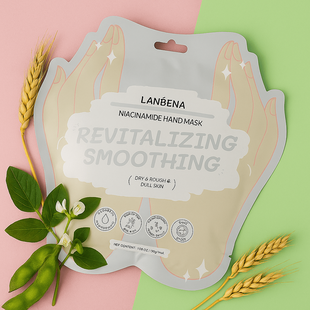 LANBENA Niacinamide Hand Mask – Deep Hydration & Brightening for Smooth, Radiant Hands - Maskory