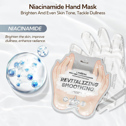 LANBENA Niacinamide Hand Mask – Deep Hydration & Brightening for Smooth, Radiant Hands - Maskory