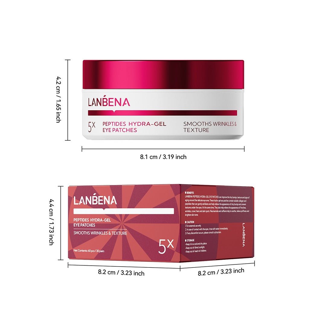 LANBENA Peptides Hydra - Gel Eye Patches - Maskory
