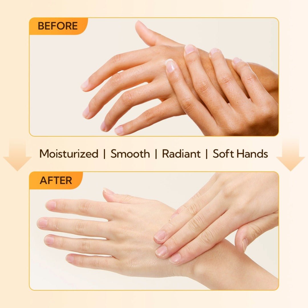 LANBENA Vitamin C Hand Mask – Intensive Care for Dry & Rough Hands - Maskory