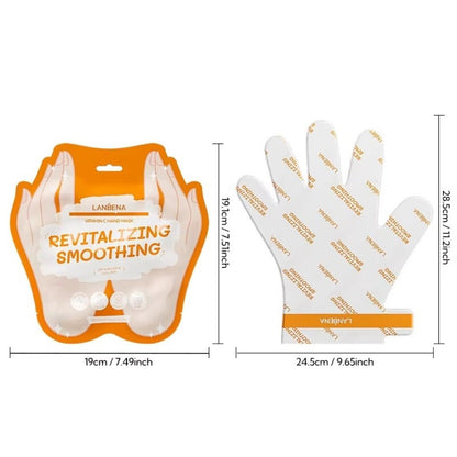 LANBENA Vitamin C Hand Mask – Intensive Care for Dry & Rough Hands - Maskory