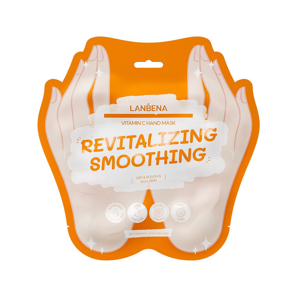 LANBENA Vitamin C Hand Mask – Intensive Care for Dry & Rough Hands - Maskory
