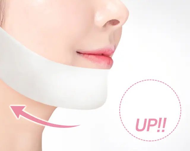 Loloskinny Hydrogel Chin V - Line Lifting Mask – Korean Anti - Aging Jawline Sculpting Treatment - Maskory