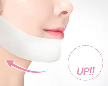 Loloskinny Hydrogel Chin V - Line Lifting Mask – Korean Anti - Aging Jawline Sculpting Treatment - Maskory