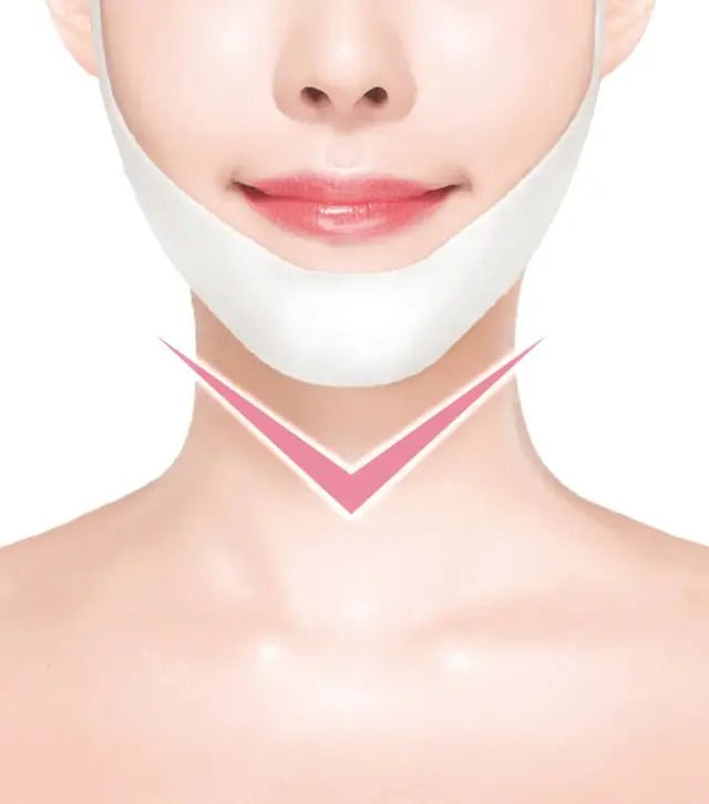 Loloskinny Hydrogel Chin V - Line Lifting Mask – Korean Anti - Aging Jawline Sculpting Treatment - Maskory