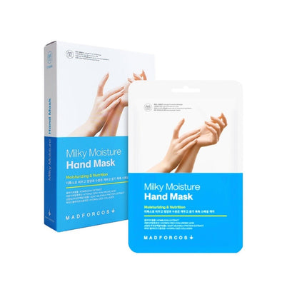 MADFORCOS Milky Moisture Hand Mask – Intensive Hydration & Softening for Dry, Tired Hands - Maskory