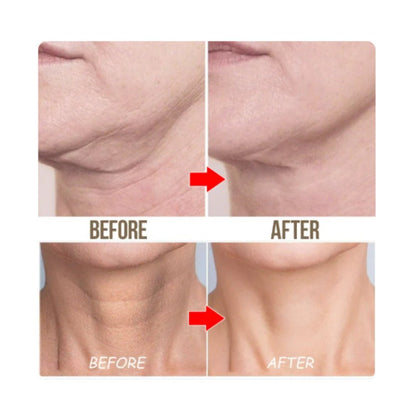 PIBAMY Gold Tightens Neck Mask – Anti - Aging Neck Mask for Firming, Tightening & Wrinkle Care - Maskory