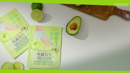 Soflisse Only Heel Peeling Mask – Intensive Exfoliation for Cracked, Rough Heels