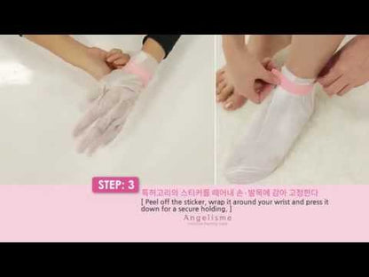 Angellooka Heating Hand Pack – Self-Warming Moisturizing Hand Mask