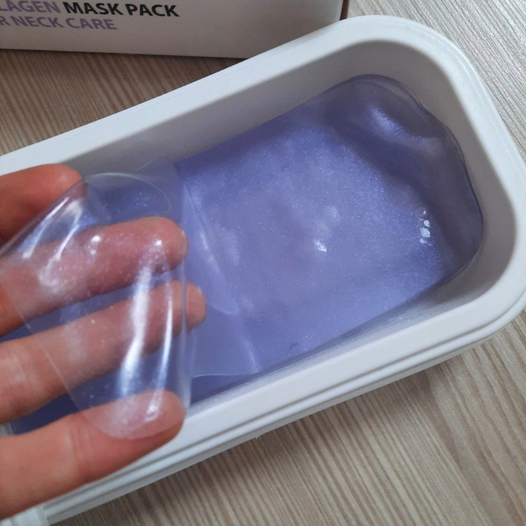 ROROBEE Collagen Neck Patch Jelly Mask – Firming & Brightening Care - Maskory