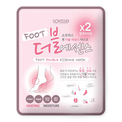 Soflisse Foot Double Essence Mask – Intensive Soothing & Hydration for Dry, Tired Feet - Maskory