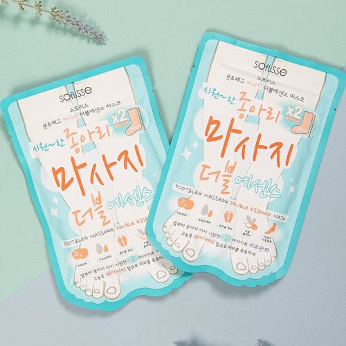 Soflisse Foot & Leg Double Essence Mask – Instant Relief & Hydration for Tired, Swollen Legs - Maskory
