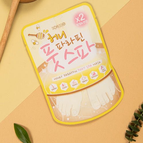 Soflisse Honey Paraffin Foot Spa Mask – Warm Foot Therapy with Honey & Paraffin - Maskory