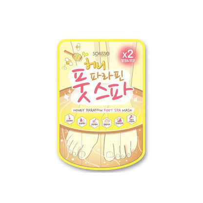Soflisse Honey Paraffin Foot Spa Mask – Warm Foot Therapy with Honey & Paraffin - Maskory
