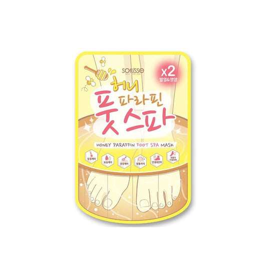 Soflisse Honey Paraffin Foot Spa Mask – Warm Foot Therapy with Honey & Paraffin - Maskory