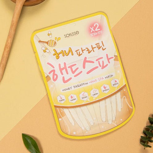 Soflisse Honey Paraffin Hand Spa Mask – Heated Paraffin Therapy for Soft, Nourished Hands - Maskory
